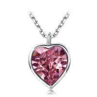 

Newest fashion jewellery, Crystals from Swarovski heart shaped pendant necklace