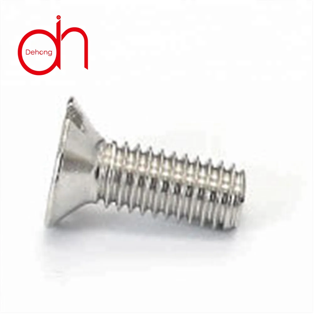 
High precision wholesale top quality DIN 963 carbon steel slotted countersunk head screw 