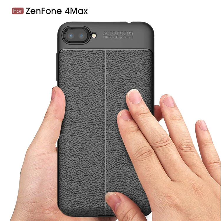 

New release TPU Protective Mobile Phone Back Cover Case For Asus Zenfone 4max, Black;navy;gray;red