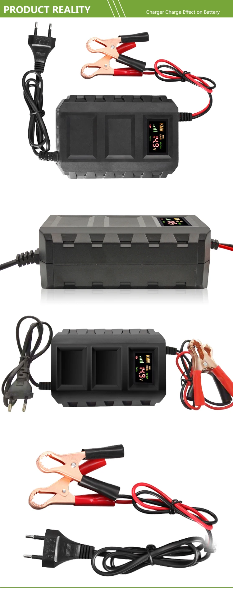 12v Auto Portable Universal 20a Automatic Lead Acid Battery Charger Buy 12v Auto Portable