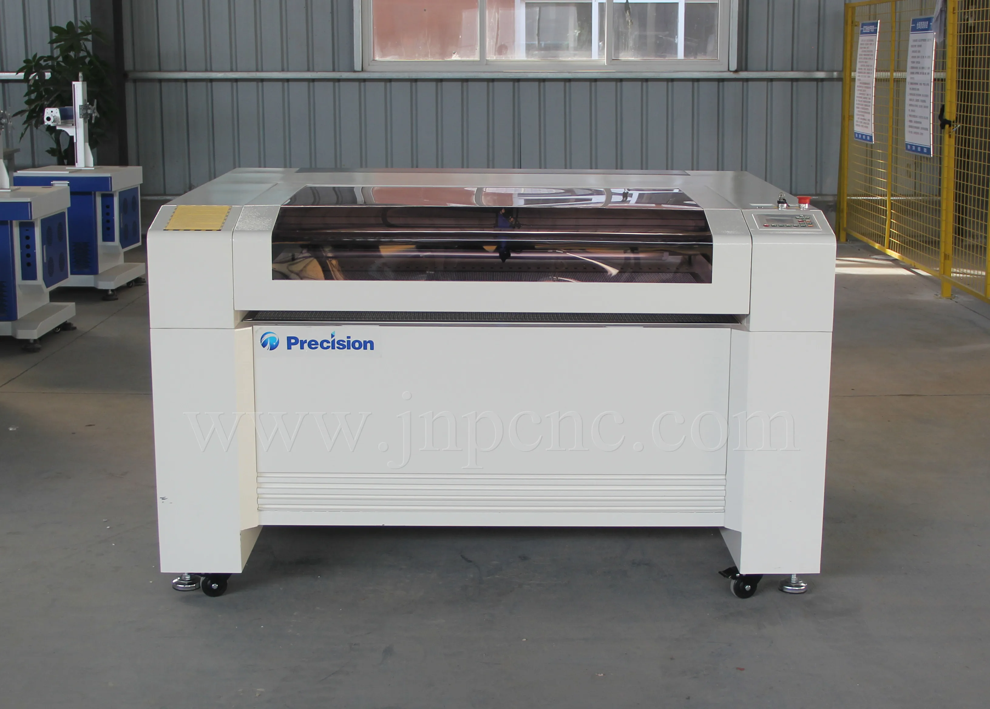Jinan PRECISION CNC CO2 laser cutting and engraving machine