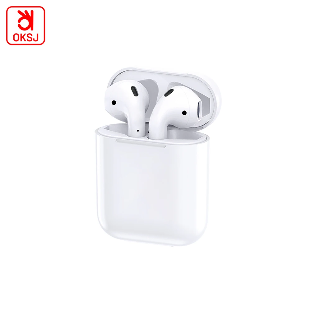 

Bluetooths Mini size 1:1 Double mobile Earbuds Earphone wireless Air Headsets pods For Iphone Touch Control earphones, White