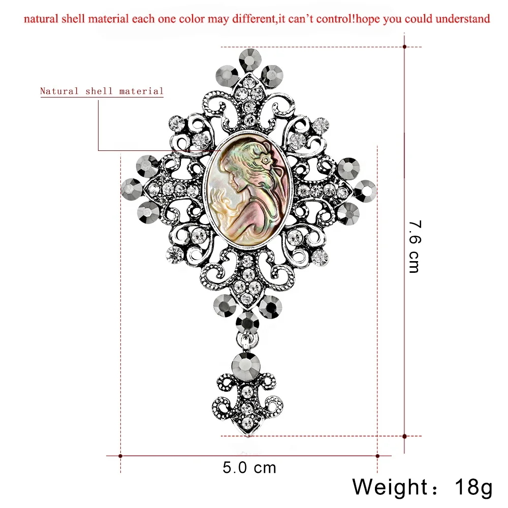 antique new beauty head rhinestone brooch.jpg
