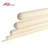 95% Alumina Ceramic Dia 10mm Thermocouple Protect Closed One End Tube