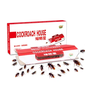 Killing Roach House Anti Cockroach Trap Bait Included Disposable Killer Cockroach Glue Trap