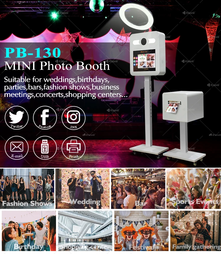 Photo Booth With Printer And Camera Cheap Selfie Photo Booth Used Photo