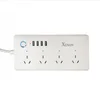Hot Sale 220V Wifi 4-Outlet Power Strip Surge Protector With USB Works With Amazon Alexa,Google Assistant ,Ifttt