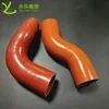 Radiator reduction bending and twisty silicon reinforced pipes