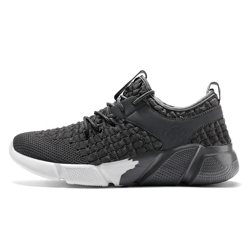 

Wholesale all seasons casual trendy fashion breathable sport men new running shoes, Gray,black,dark blue