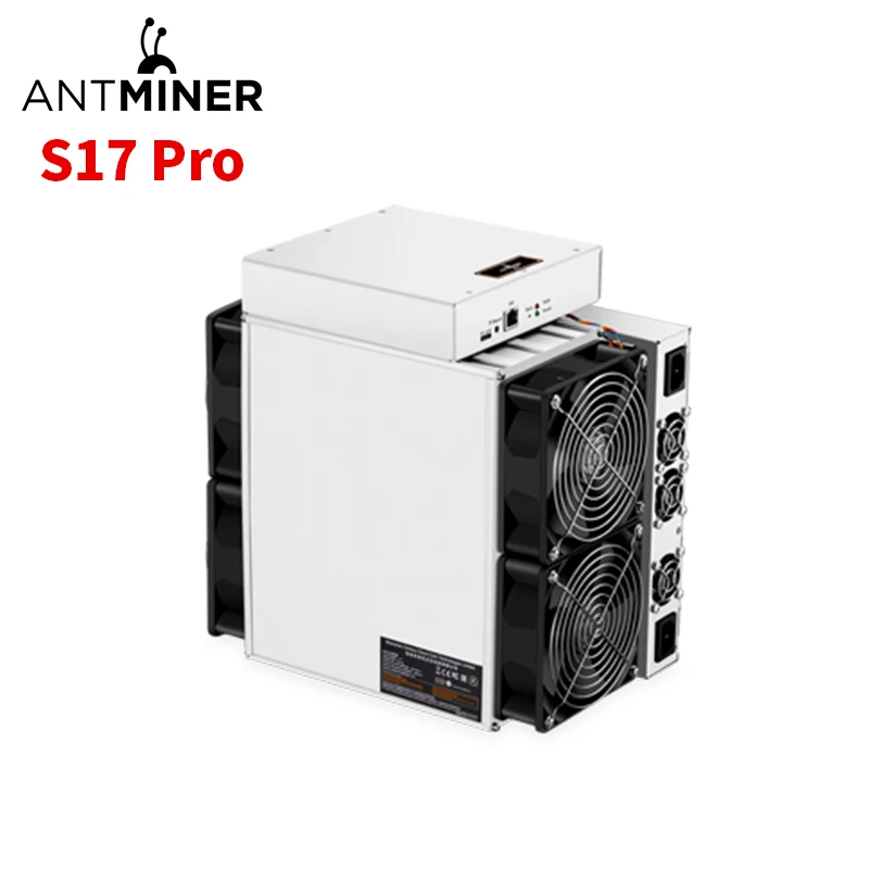 

Newest Original Bitmain Bitcoin BTC Miner 53th/s ASIC Bitmain antminer S17 Pro Miner With Power Supply, N/a