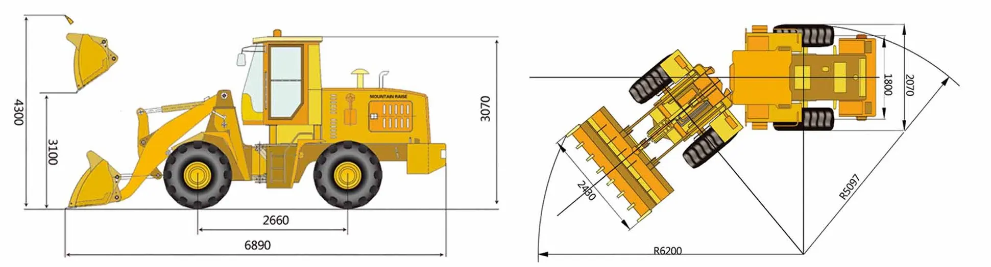 China Payloader 3 Ton With 1.8m3 Bucket Buy China Payloader,3ton