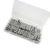 Custom coiled metal spring cheap shape memory alloy extension spring with thread large compression springs