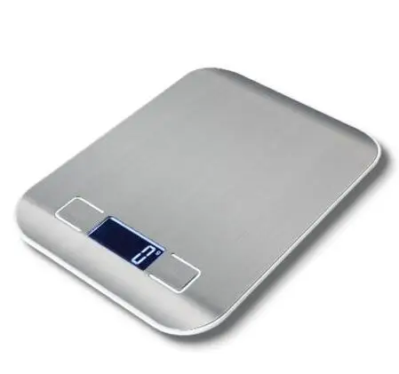 

Household slim Digital Kitchen Scale LCD Display Kitchen Cooking food weight measuring Tools 5kg, Customized color