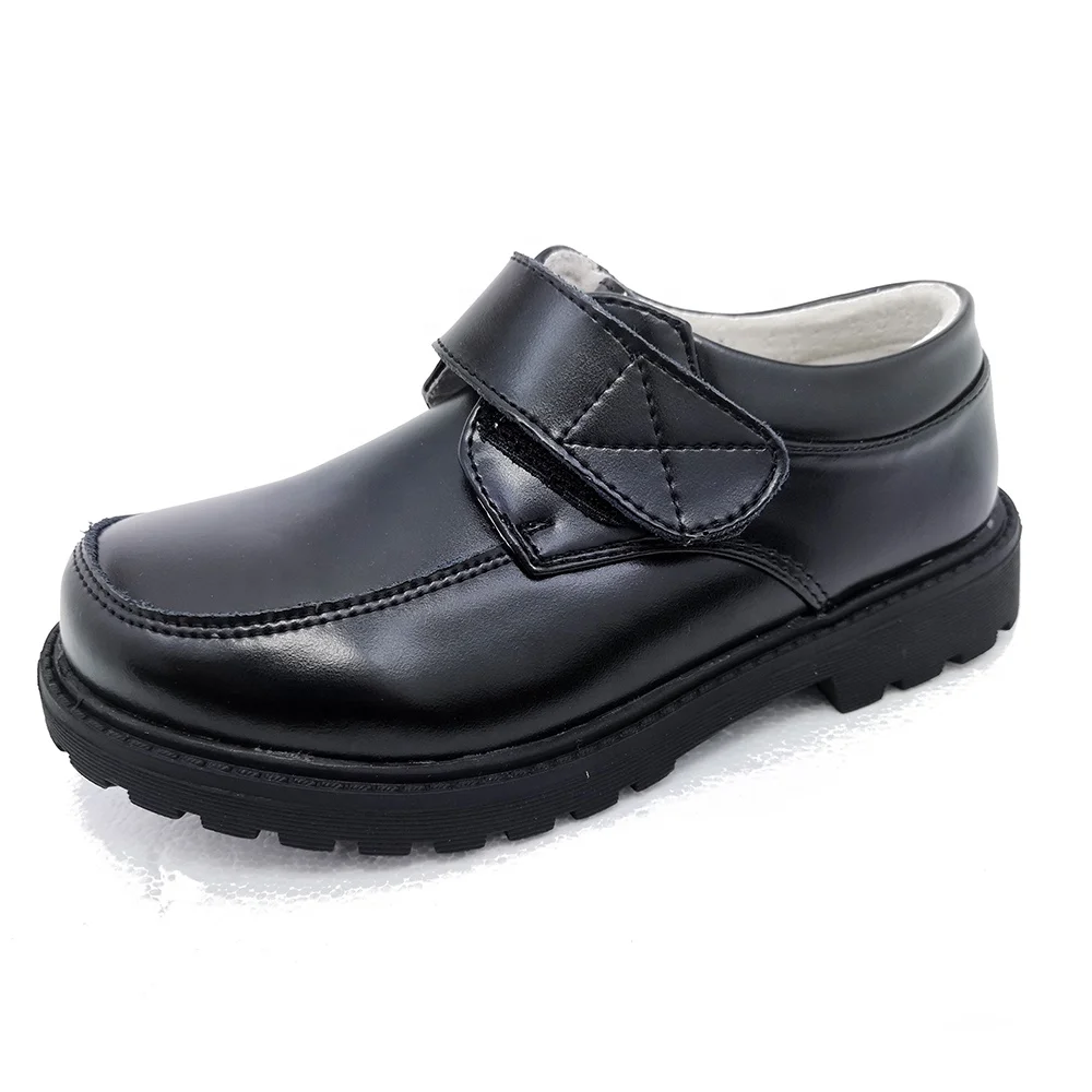 

New custom factory wholesale kids black leather school uniform student shoes for boys, Can be varied as per your requests