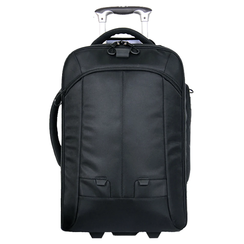 

Large Capacity Trolley Camera bag, Grey, black