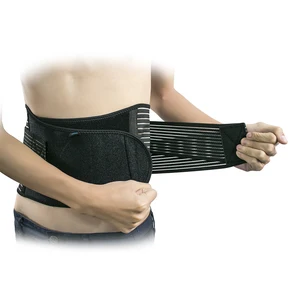 ZRWM22 Therapy Knitted Abdominal Stomach Lumbar Lower Back Support Brace Slim Waist Trimmer Wrap