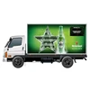 P6 state of the art LED mobile trucks with big three sideds screen big impact