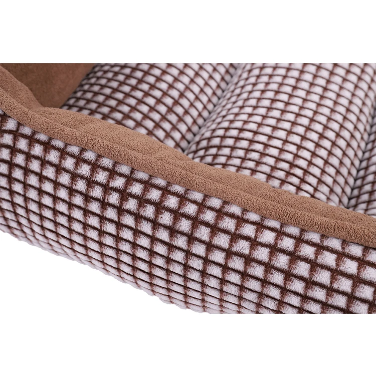 منتجات الحيوانات الأليفة 2019 لينة مربع دافئ وافق الحيوانات الأليفة الحيوانات الصغيرة الكلاب سرير وسادة اكسسوارات الحيوانات الأليفة السرير للكلاب