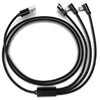 HOT Gaming 12v 10amp battery charger 10ah 10a 3 in 1 angled cable for all phones share with your friends