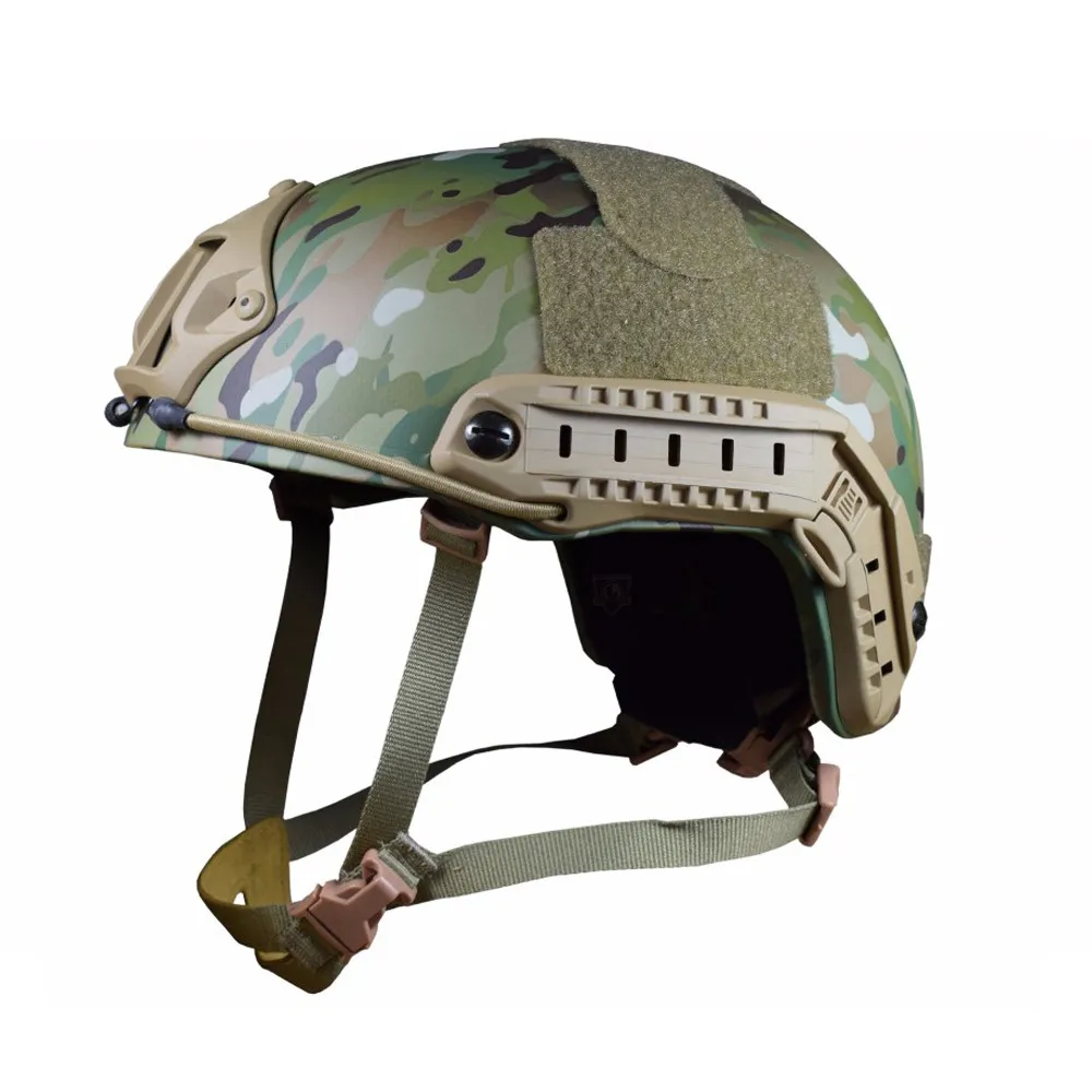 Military Ballistic Fast Bullet Proof Bulletproof Camo Multicam Helmets 