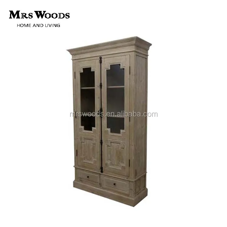 French Country Hand Carved Display Cabinet Antique Hutch Buy