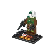8pcs lot movie Star War Kid Baby Toy Mini Figure Building Blocks Sets Model Toys Minifigures
