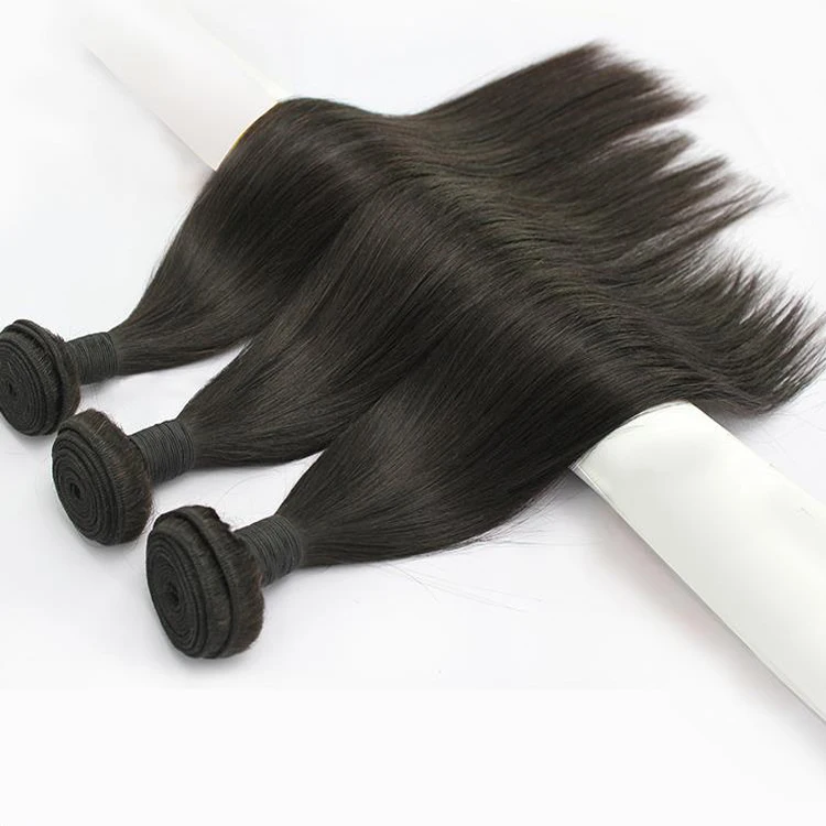 

Mink Brazilian Straight Malaysian Hair Weave Bundles With Closure 8A and 9A, Wholesale Silky Straight Hair Extensions