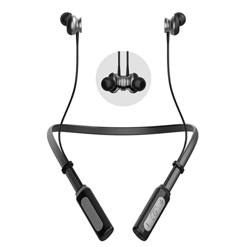 Stereo Wireless Neckband Headset with Mic