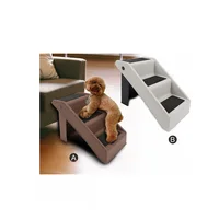 

Fashionable New Design Luxurious, Double Color Optional Plastic Pet Steps Stairs, Dog Stairs For Bed
