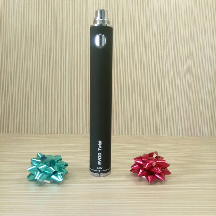 

Wholesale 650Mah/900Mah/1100Mah Smoke E Cigarette Hemp Evod Twist Battery vape pen