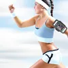 Colorful Wholesale cellphone Running sports arm band case for iphone 6 7 8 Plus X