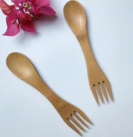 

Eco-friendly wooden camping spork wholesale bamboo spork