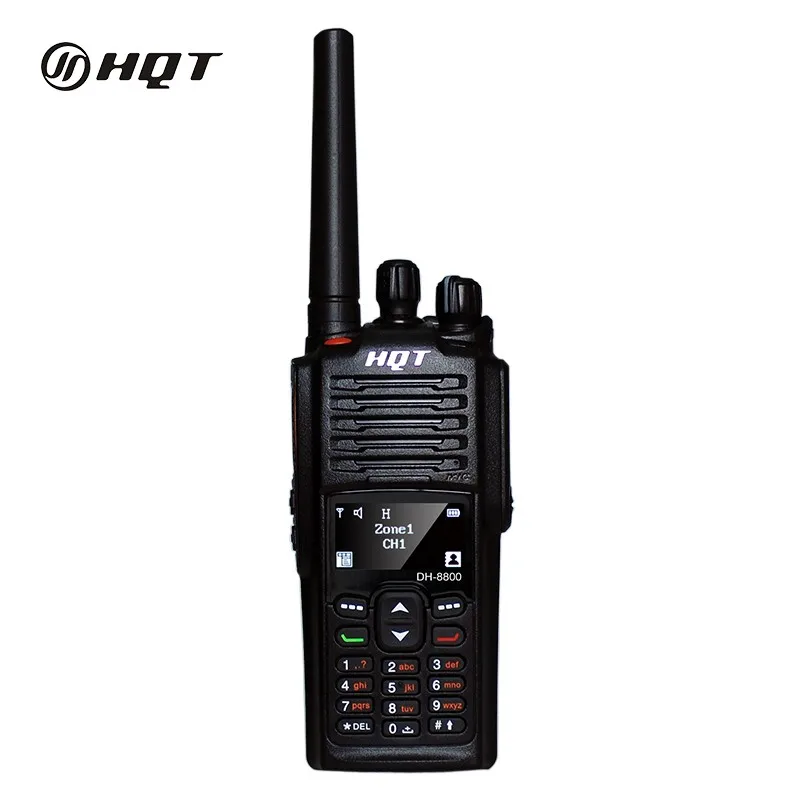 Long Range VHF UHF OEM Police Military DMR Digital Hand 2 Way Radio IP67 Waterproof