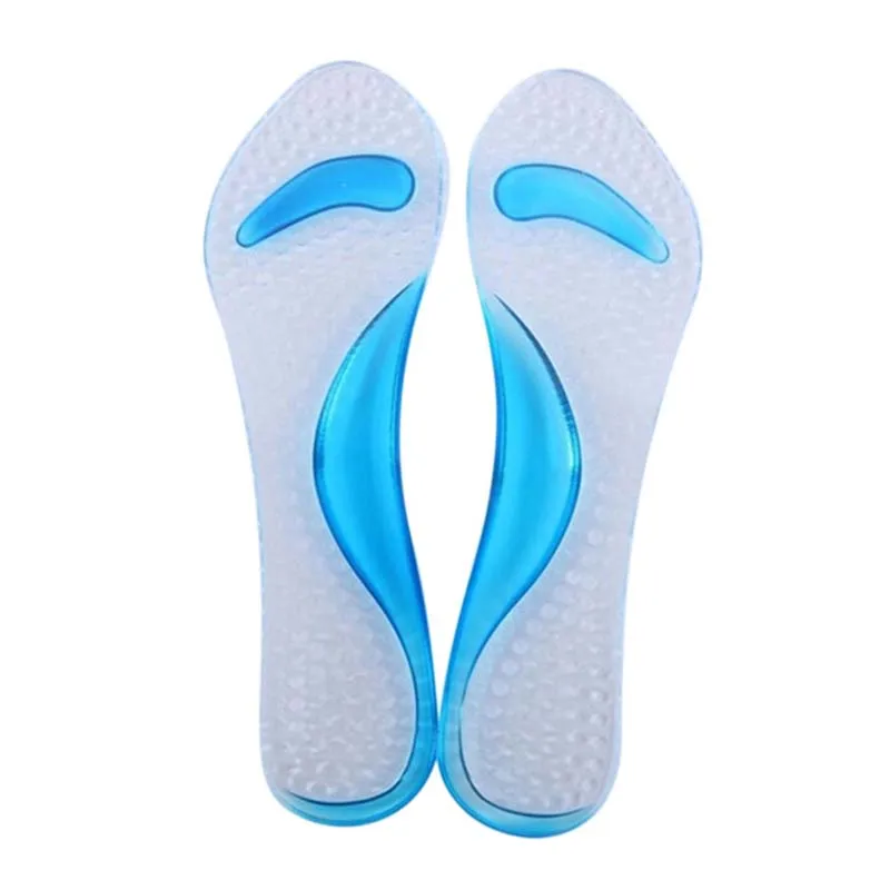 1 Pair Non-slip Sandals High Heel Arch Cushion Support Silicone Gel ...