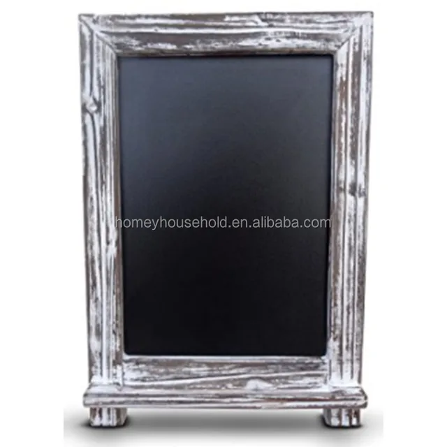 x 14 <strong>in</strong>ches decorative chalk board vintage framed slate kitchen