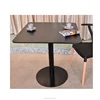 resin hpl Slate Top Dining Round Table with good quality