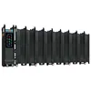 factory easy assemble collapsible residential sliding retractable door electric folding industrial gate RGM-18