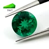 5mm round shape shape green Hydrothermal emerald
