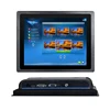 10 12 15 17 19 inch touch screen monitor wall mount capacitive AIO monitor LCD for advertising display in elevator or bus