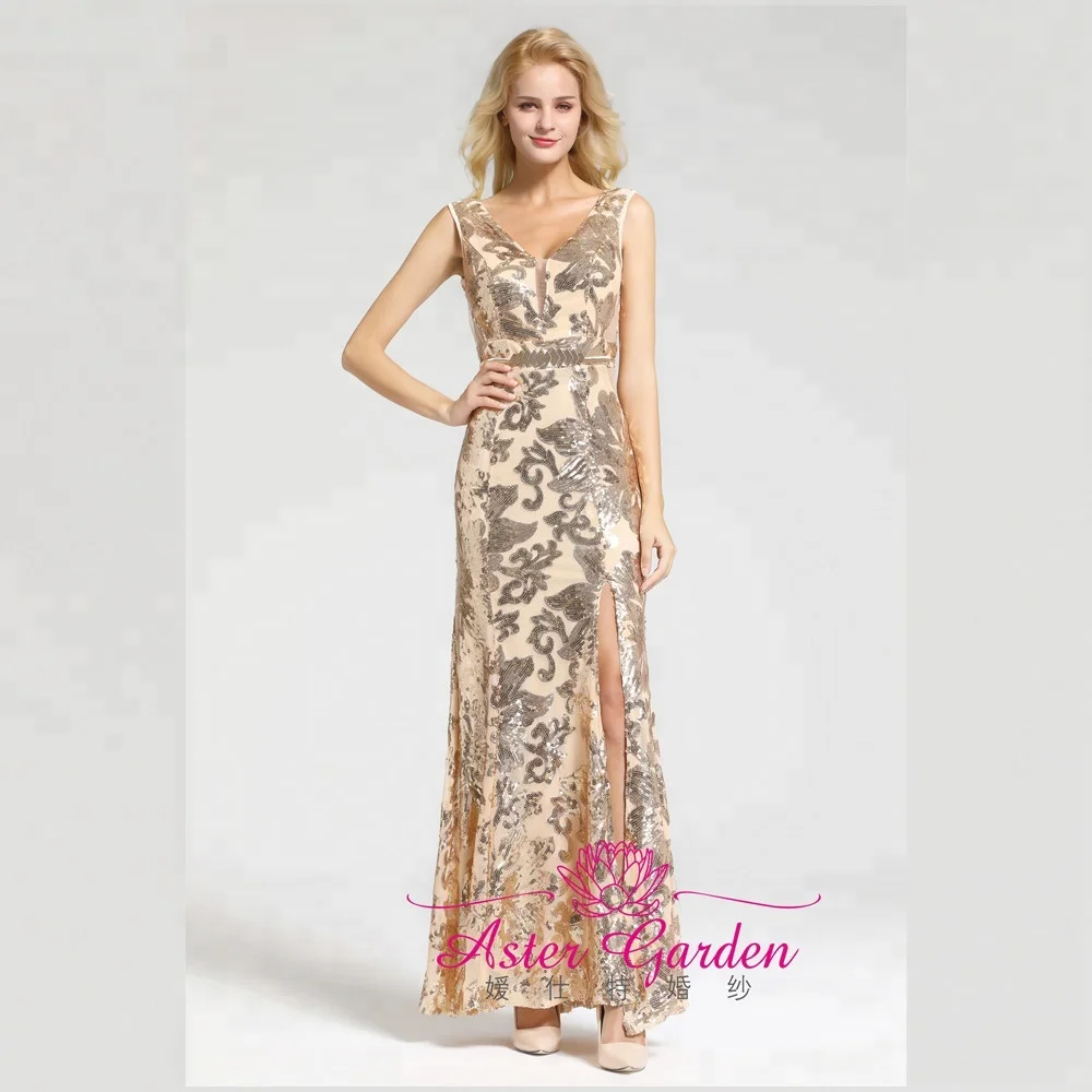 rose gold prom dresses 2018