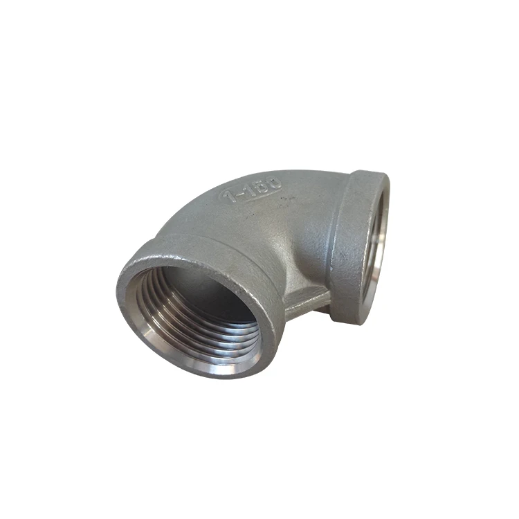 Hardware rigging 90 degree elbow stainless steel pipe joint