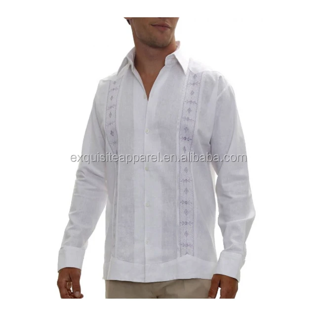 guayabera hombre lino