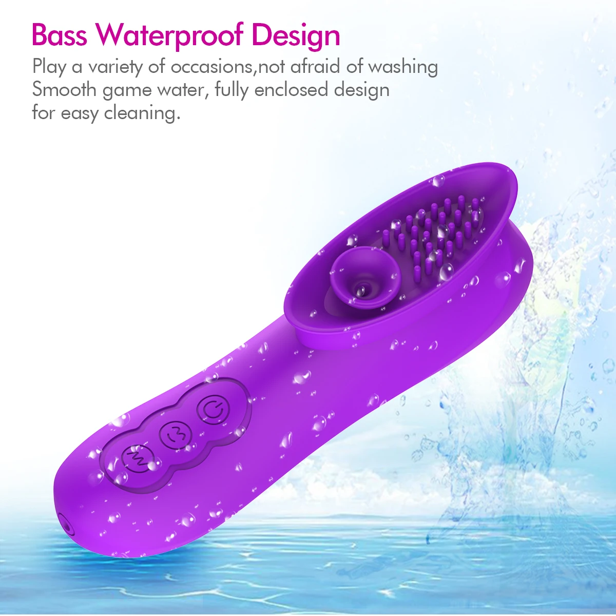 Massageador oral de silicone com 12 modos, brinquedo sexual para massagem  do clitóris, produto poderoso para adultos| Alibaba.com