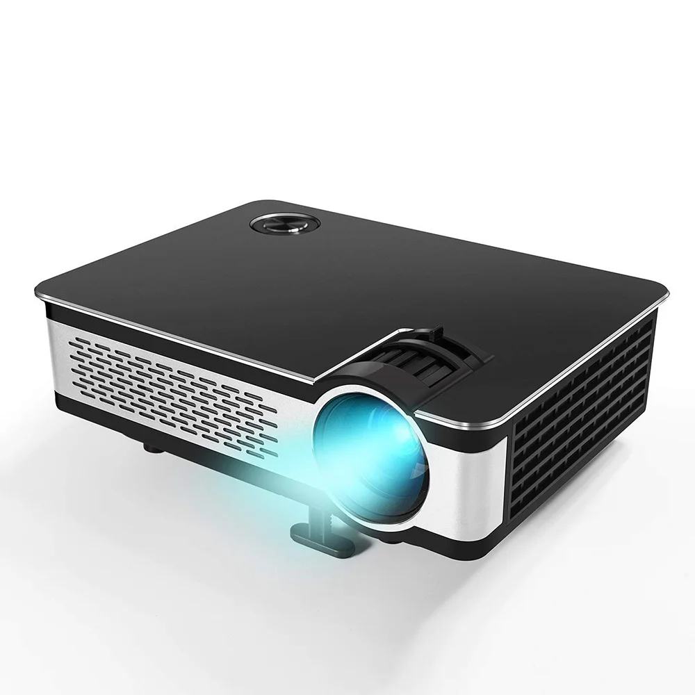 

Salange T24 1080p Full HD LCD Projector wtih 3600 Lumens 1920*1080p Resolution HDMI USB VGA for Home Using Projector