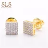 2018 new design fashion new design stud wholesale earring brazil golden earring statement gold designs for women