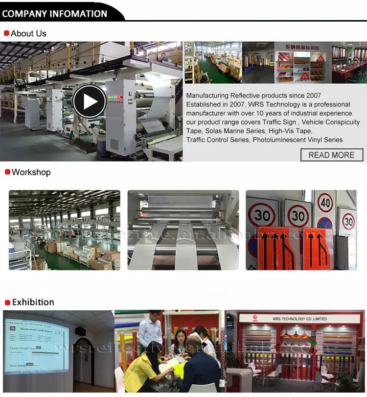 Removable Night Glow In The Dark Safety Luminous Light Sticker Paper