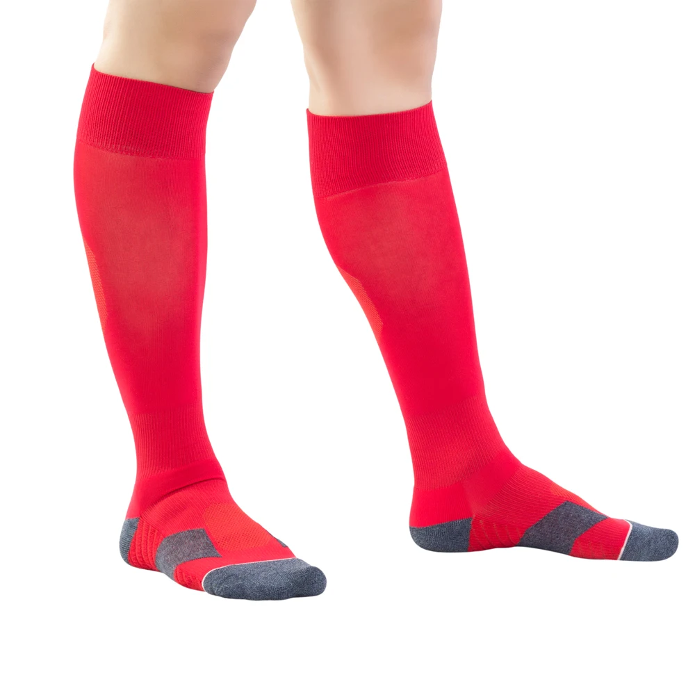 Nylon Sports Loop Football Compression Socks Women For Cycling