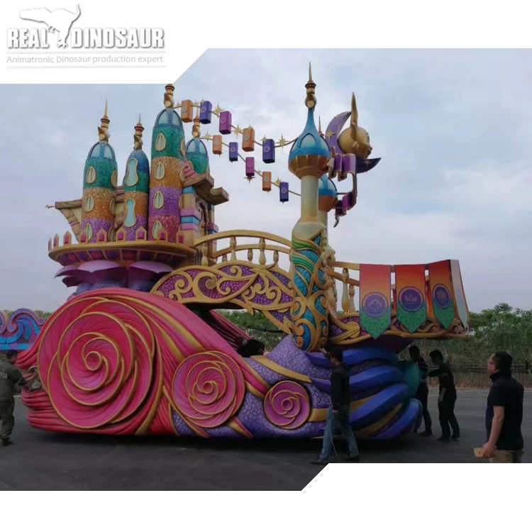 Customized Fiberglass Parade Float - Dinosaur Fun!