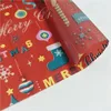 Santa and Trees Patterned Tissue Paper