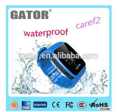 

school students location tracking, children sensor gps mobile wrist watch phone gps tracker kids---Gator Caref2 Watch, N/a